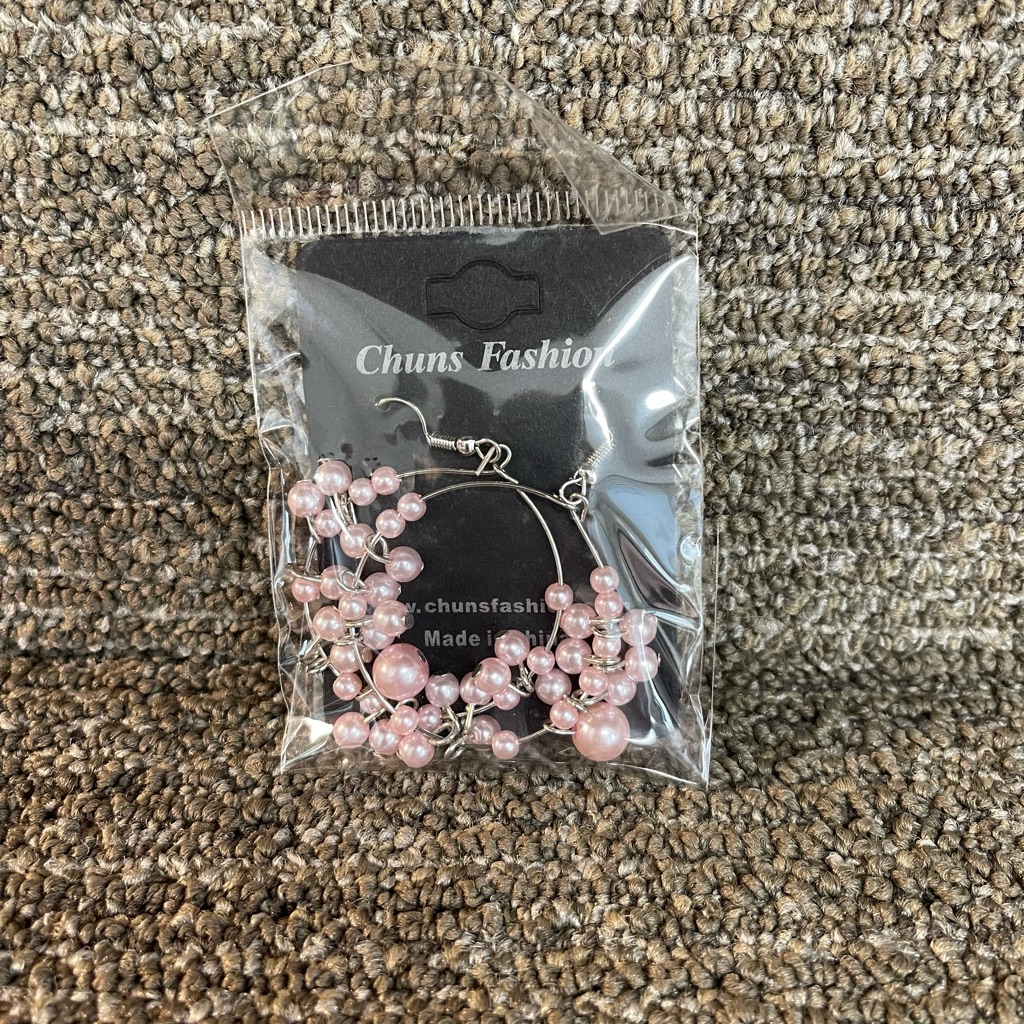 New Pink Dangle Earrings